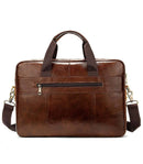 Bolsa Masculina de Couro Genuíno